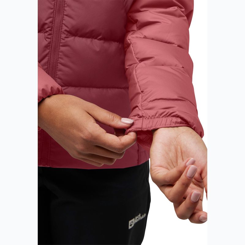 Moteriška pūsta striukė Jack Wolfskin Ather Down Hoody red ochre 5