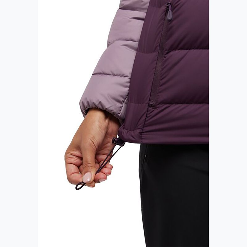 Moteriška pūsta striukė Jack Wolfskin Ather Down Hoody midnight plum 4