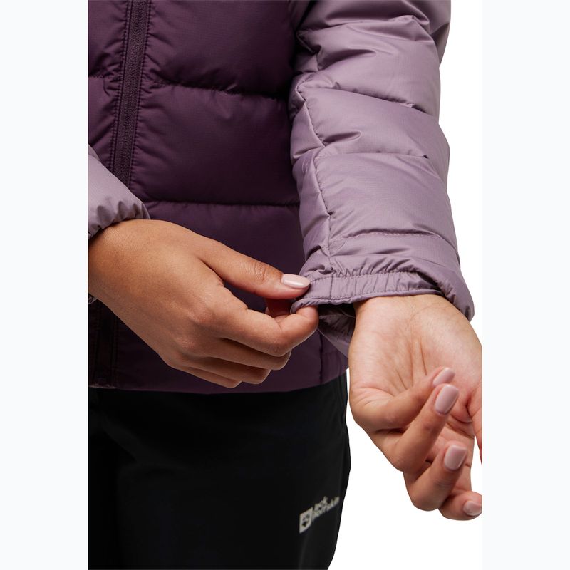 Moteriška pūsta striukė Jack Wolfskin Ather Down Hoody midnight plum 5