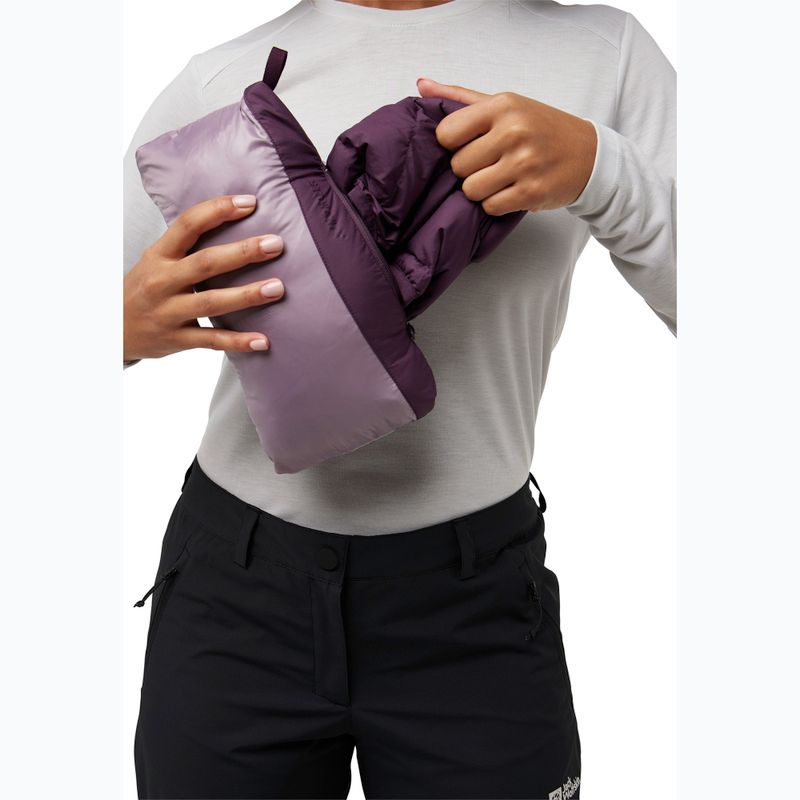 Moteriška pūsta striukė Jack Wolfskin Ather Down Hoody midnight plum 9
