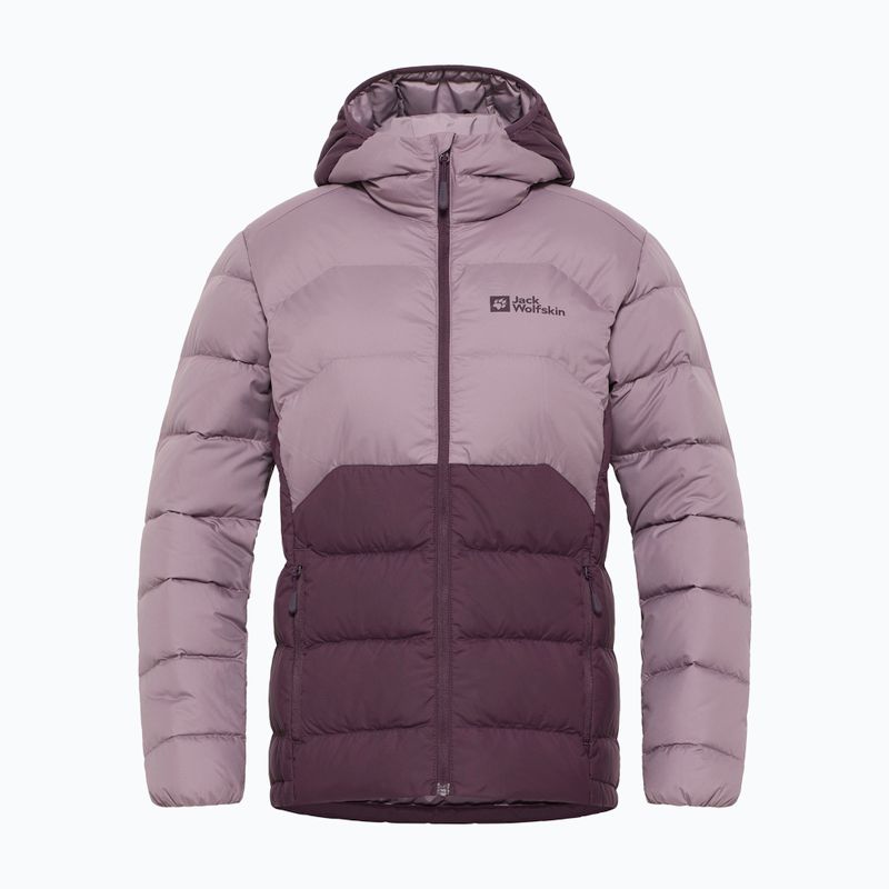 Moteriška pūsta striukė Jack Wolfskin Ather Down Hoody midnight plum 10