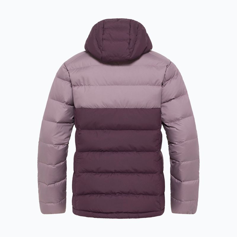 Moteriška pūsta striukė Jack Wolfskin Ather Down Hoody midnight plum 12