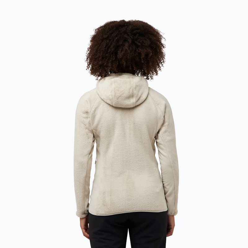 Moteriškas fliso džemperis Jack Wolfskin Rotwand Hooded Fz seal 2