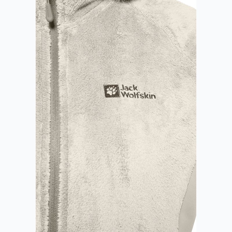 Moteriškas fliso džemperis Jack Wolfskin Rotwand Hooded Fz seal 8