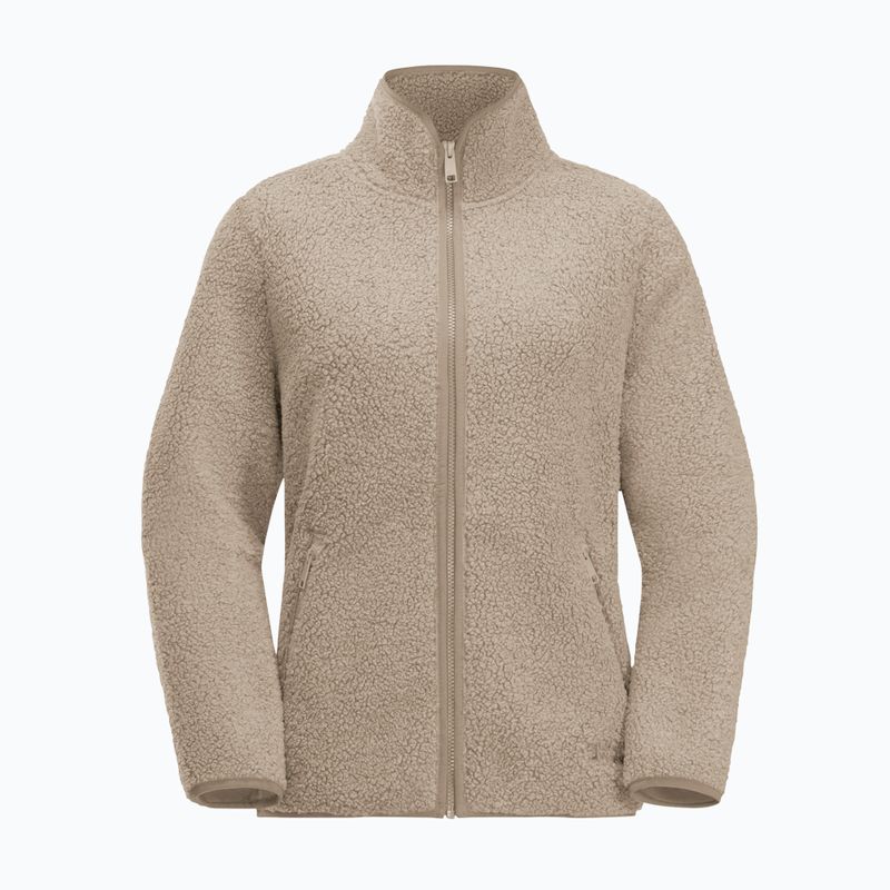 Moteriškas fliso džemperis Jack Wolfskin High Curl anis 5