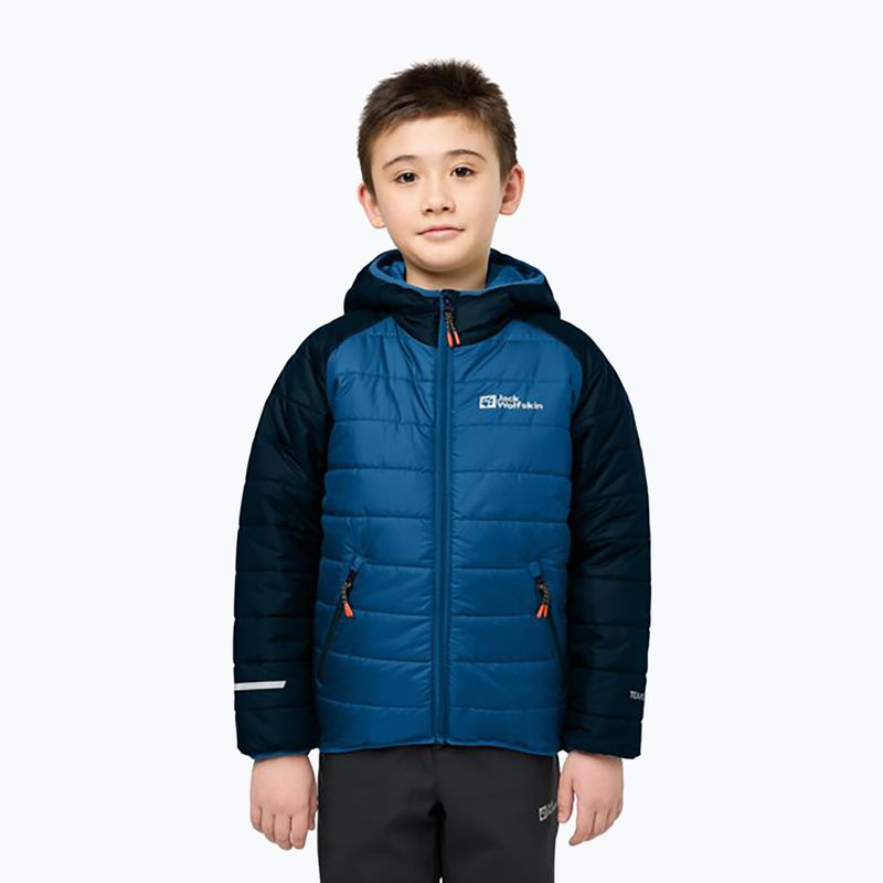 Vaikiška pūsta striukė Jack Wolfskin Zenon crisp cobalt