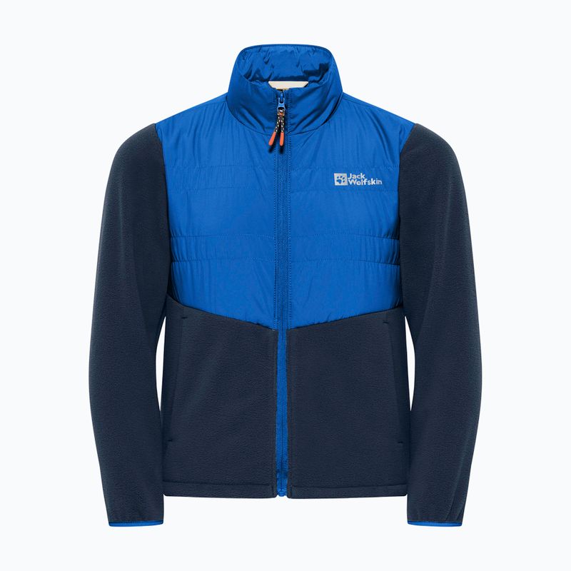 Vaikiška hibridinė striukė Jack Wolfskin Haldor Hybrid crisp cobalt 3
