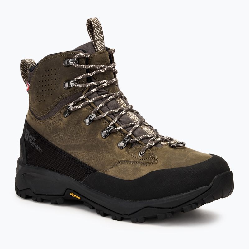 Vyriški žygio batai Jack Wolfskin Terraquest Arctic Texapore Mid cold coffee