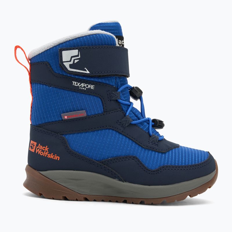 Vaikiški batai Jack Wolfskin Polar Bear-B Texapore High Vc crisp cobalt 2