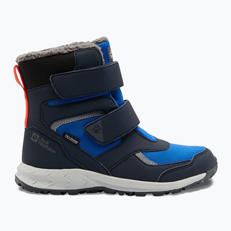 Vaikiški sniego batai Jack Wolfskin Woodland WT Texapore High VC crisp cobalt 8