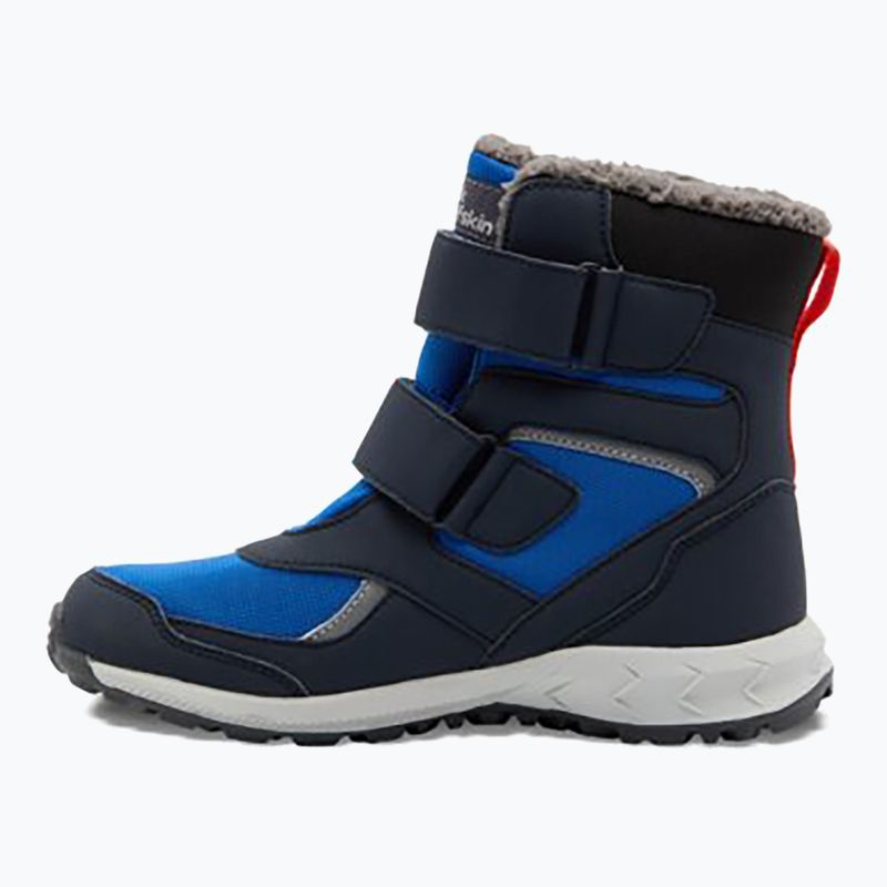 Vaikiški sniego batai Jack Wolfskin Woodland WT Texapore High VC crisp cobalt 9