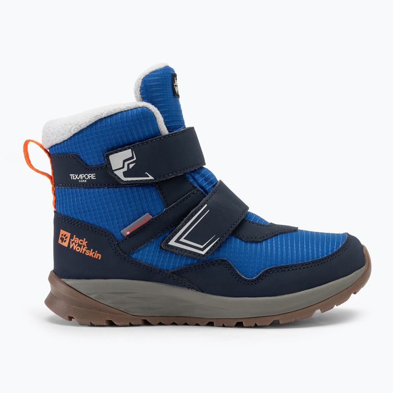 Vaikiški batai Jack Wolfskin Polar Bear-B Texapore Mid Vc crisp cobalt 2