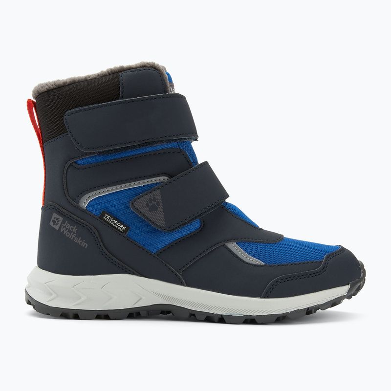 Vaikiški sniego batai Jack Wolfskin Woodland WT Texapore High VC crisp cobalt 2