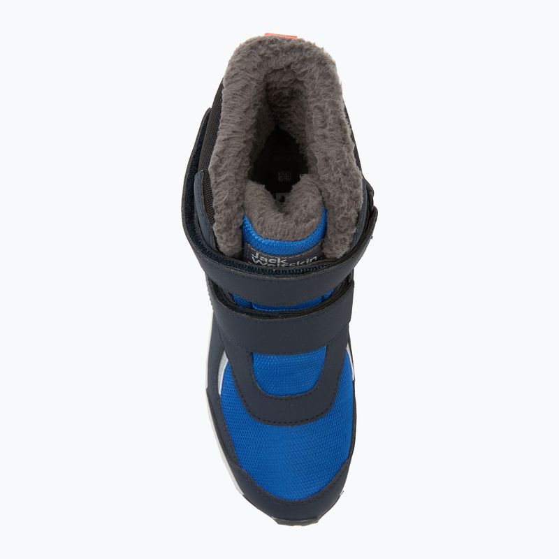 Vaikiški sniego batai Jack Wolfskin Woodland WT Texapore High VC crisp cobalt 5