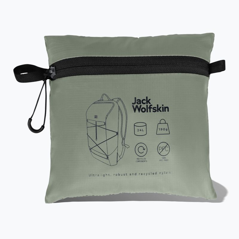 "Jack Wolfskin Wandermood Packable" 24 l mėtų lapų kuprinė 4