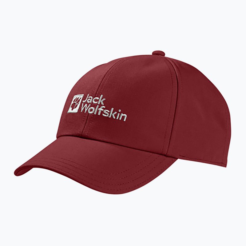 Kepuraitė su snapeliu Jack Wolfskin Baseball Cap deep ruby