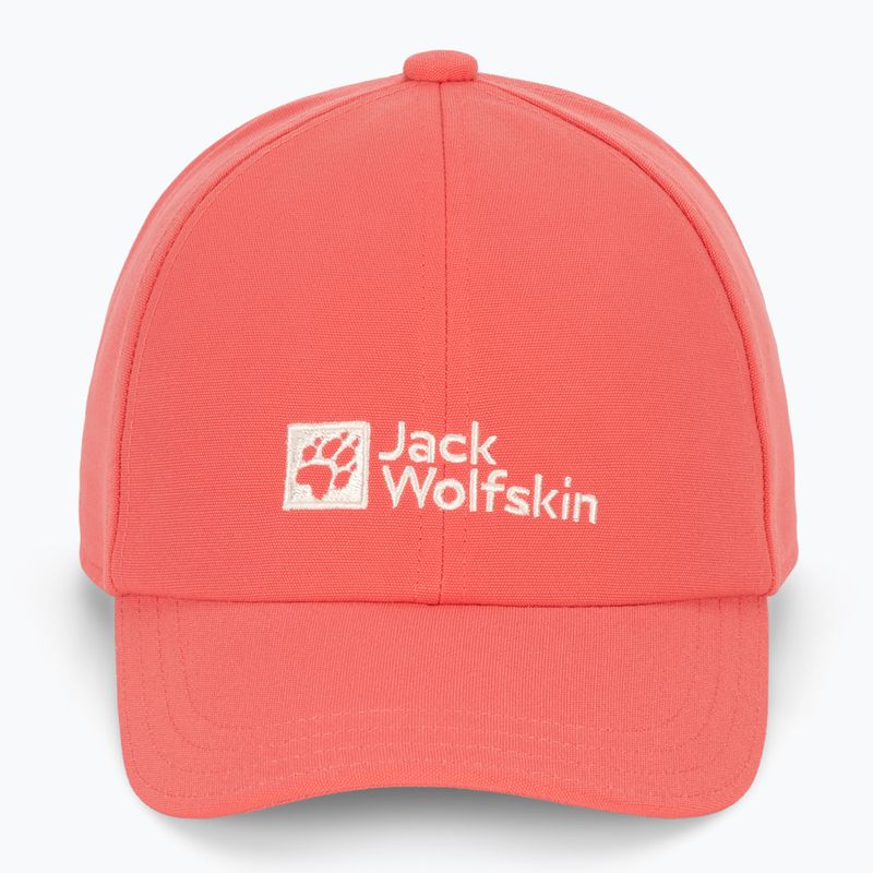 Vaikiška kepuraitė su snapeliu Jack Wolfskin sunset coral 2
