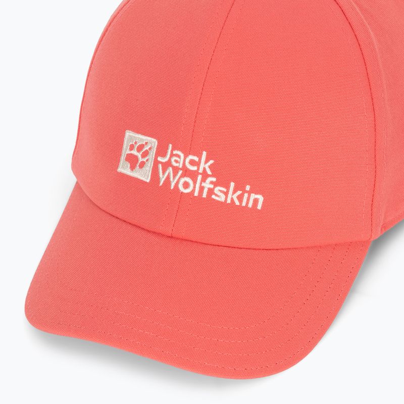 Vaikiška kepuraitė su snapeliu Jack Wolfskin sunset coral 3
