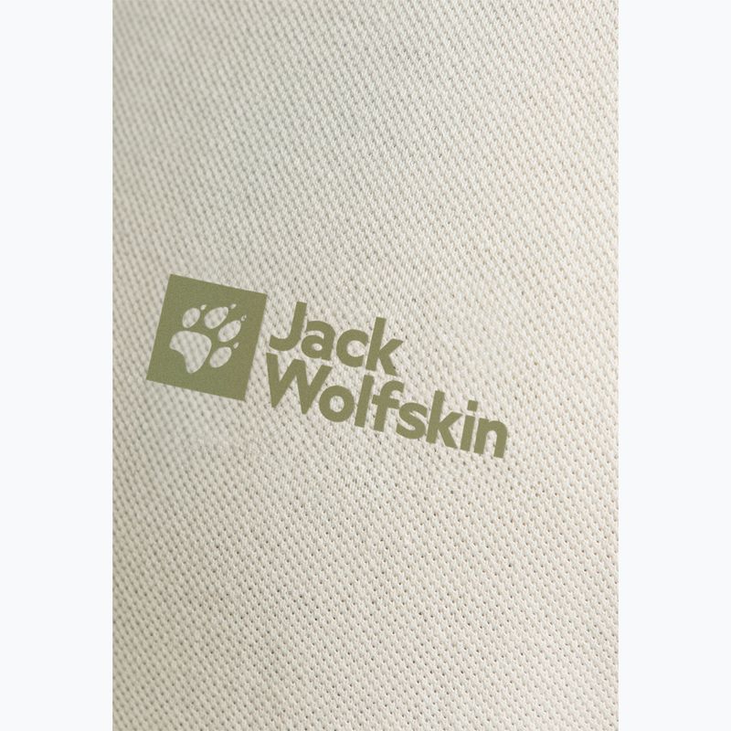 Vyriški polo marškinėliai Jack Wolfskin Essential cotton white 8