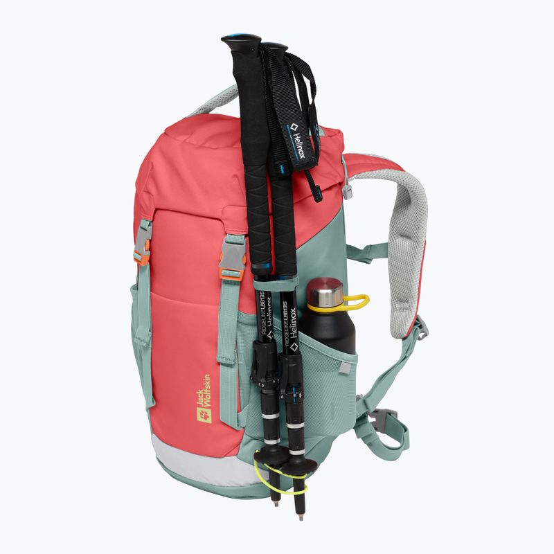 Vaikiška turistinė kuprinė Jack Wolfskin Waldspieler 20 l sunset coral 3