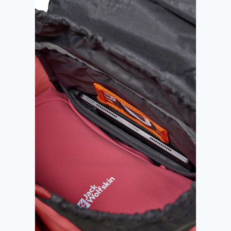 Vaikiška turistinė kuprinė Jack Wolfskin Waldspieler 20 l sunset coral 8