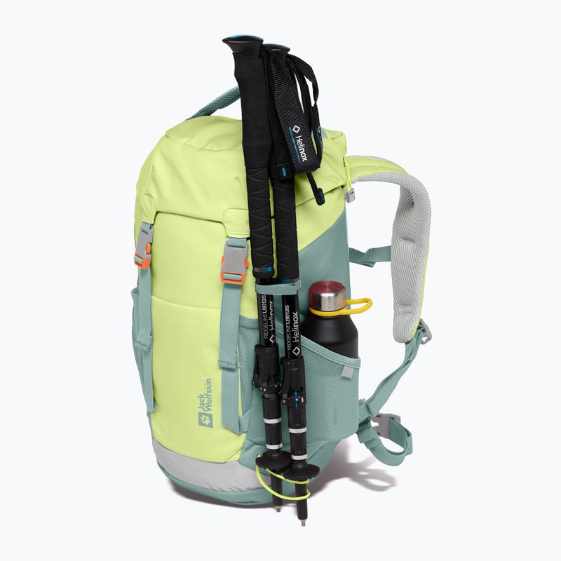 Vaikiška turistinė kuprinė Jack Wolfskin Waldspieler 20 l cool matcha 3