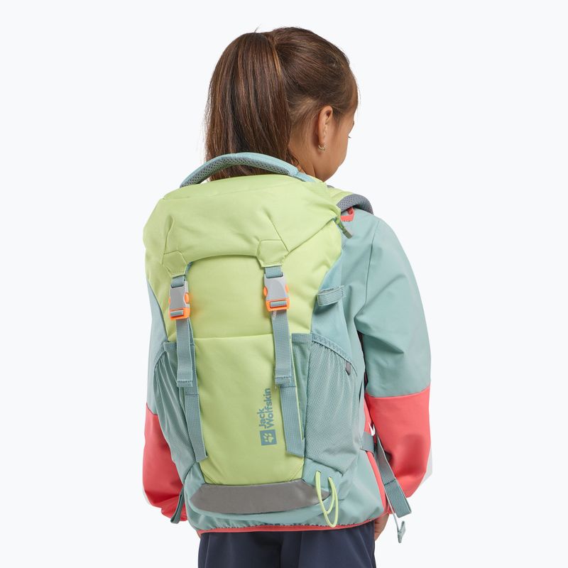 Vaikiška turistinė kuprinė Jack Wolfskin Waldspieler 20 l cool matcha 10