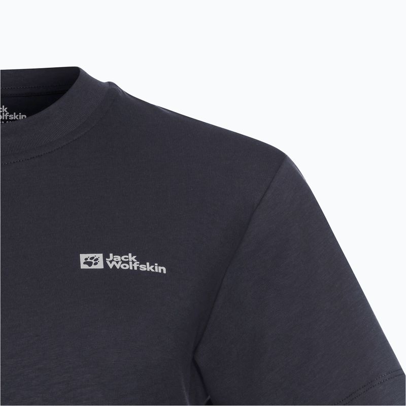 Moteriški marškinėliai Jack Wolfskin Essential dark navy 7