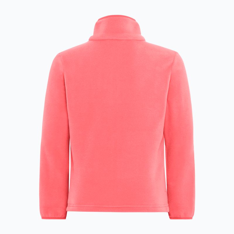 Vaikiškas fliso džemperis Jack Wolfskin Taunus sunset coral 2