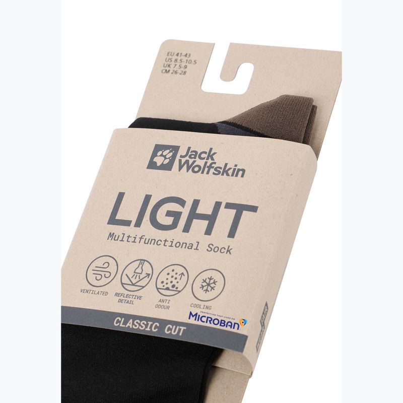 Kojinės Jack Wolfskin Prelight black 4