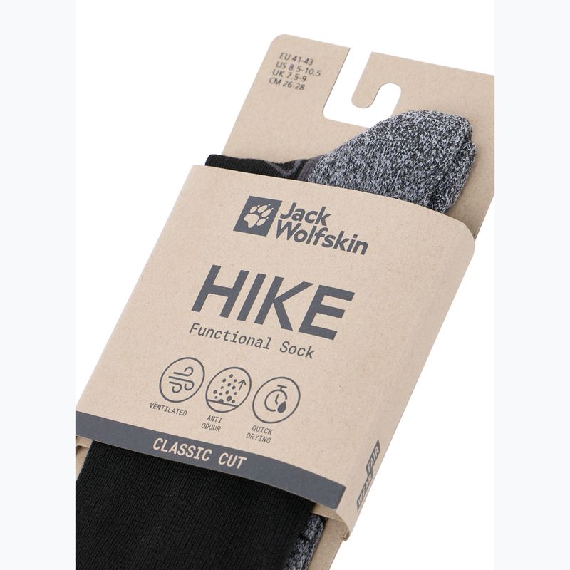 Kojinės Jack Wolfskin Vojo Light CL black 4