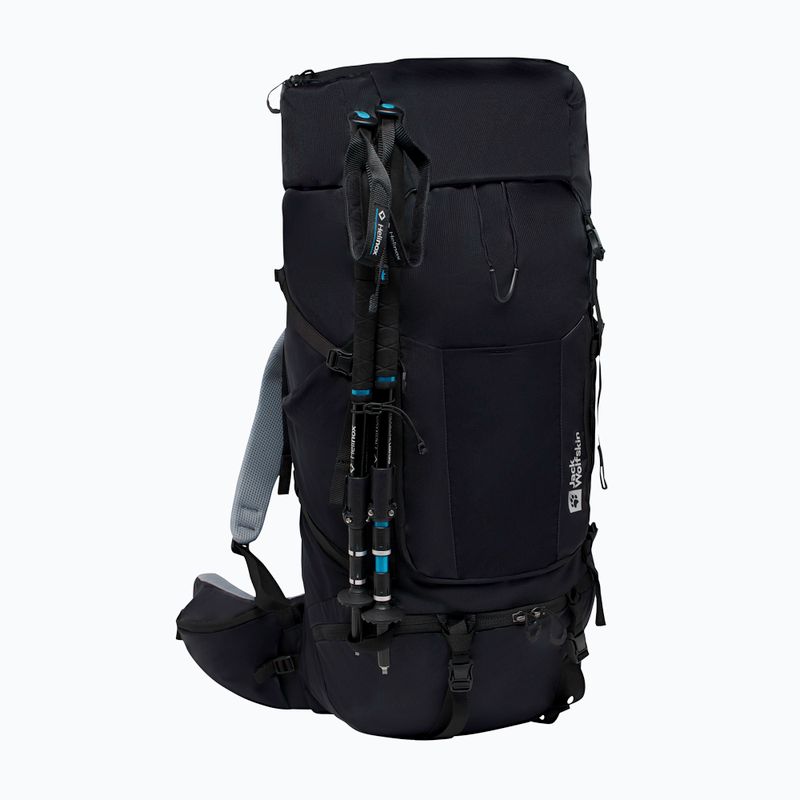 Žygio kuprinė Jack Wolfskin Trailflair Pro 60 l black 2