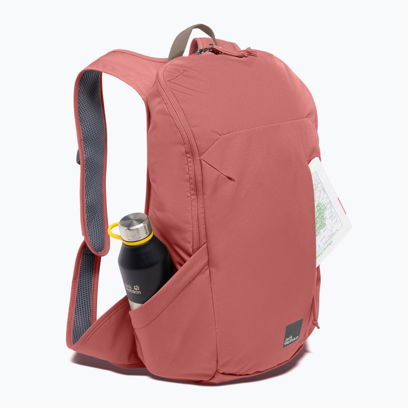 Moteriška miesto kuprinė Jack Wolfskin Waimea 15 l mineral red 4