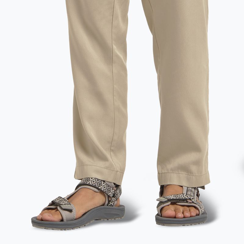 Moteriški sandalai Jack Wolfskin Wave Breaker cold coffee 8