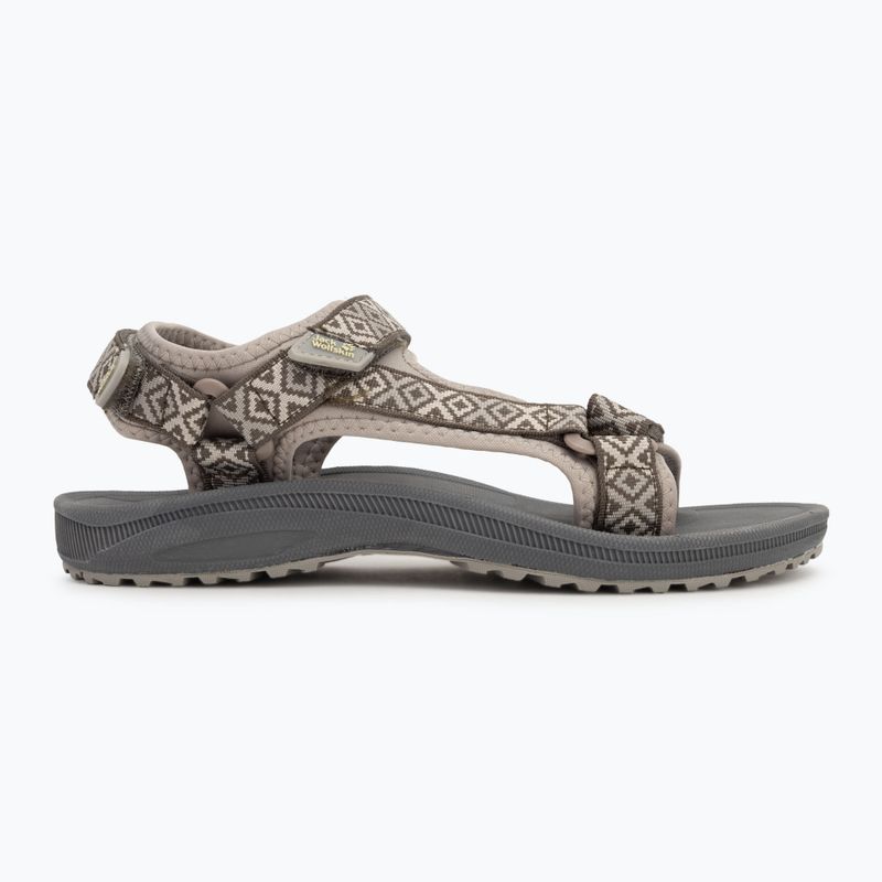 Moteriški sandalai Jack Wolfskin Wave Breaker cold coffee 2