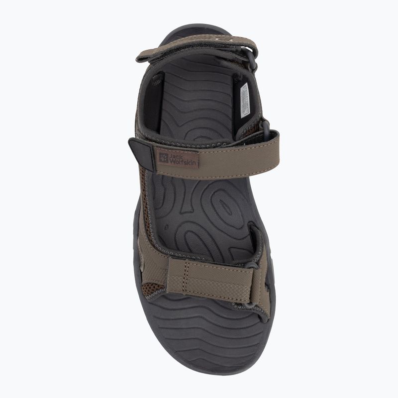 Vyriški sandalai Jack Wolfskin Lakewood Cruise cold coffee 5