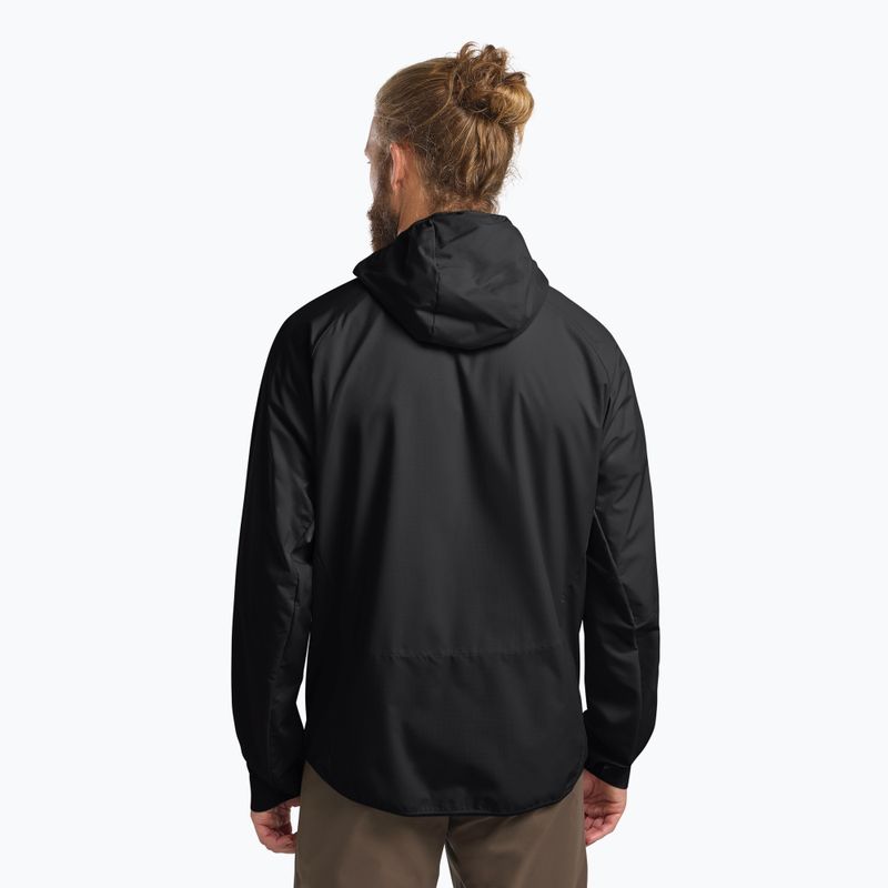 Vyriška striukė nuo vėjo Jack Wolfskin Prelight Octa black 3