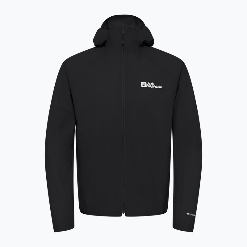 Vyriška striukė nuo vėjo Jack Wolfskin Prelight Octa black 6