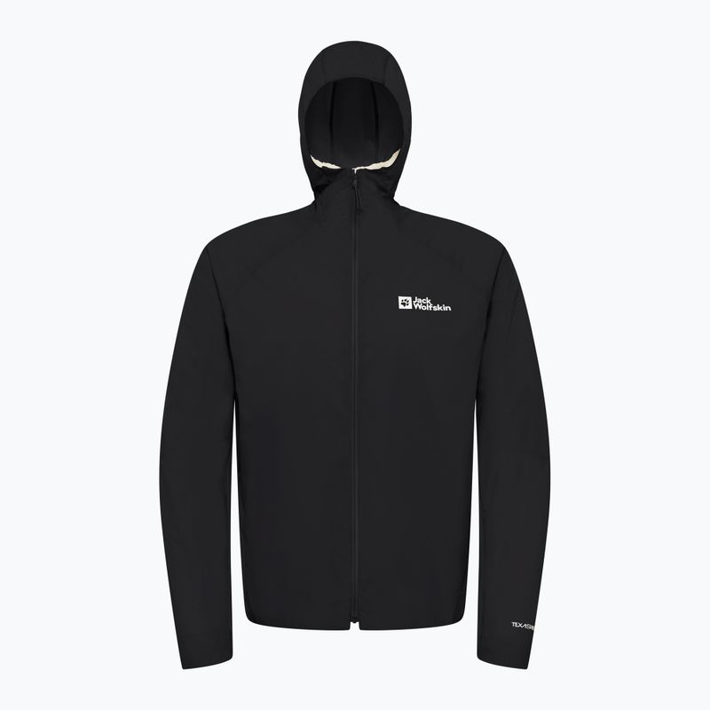 Vyriška striukė nuo vėjo Jack Wolfskin Prelight Octa black 7