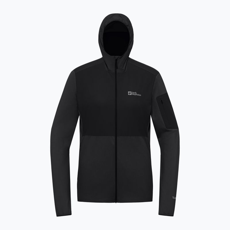 Moteriškas fliso džemperis Jack Wolfskin Prelight Trail Hoody black 8