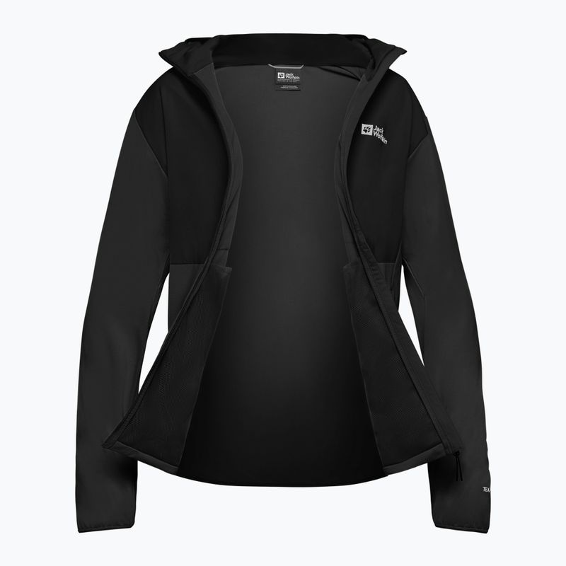 Vyriškas žygio džemperis Jack Wolfskin Prelight Trail Hoody black 9