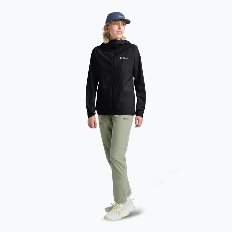 Moteriška striukė nuo vėjo Jack Wolfskin Prelight Octa black 2
