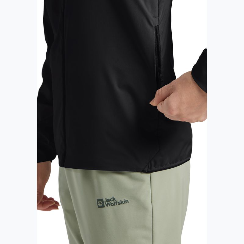 Moteriška striukė nuo vėjo Jack Wolfskin Prelight Octa black 5