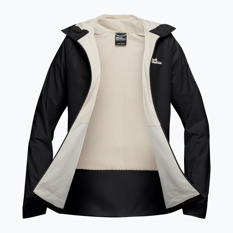 Moteriška striukė nuo vėjo Jack Wolfskin Prelight Octa black 10