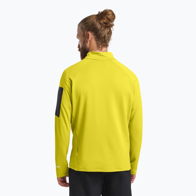 Vyriškas žygio džemperis Jack Wolfskin Prelight Full Zip chartreuse 3