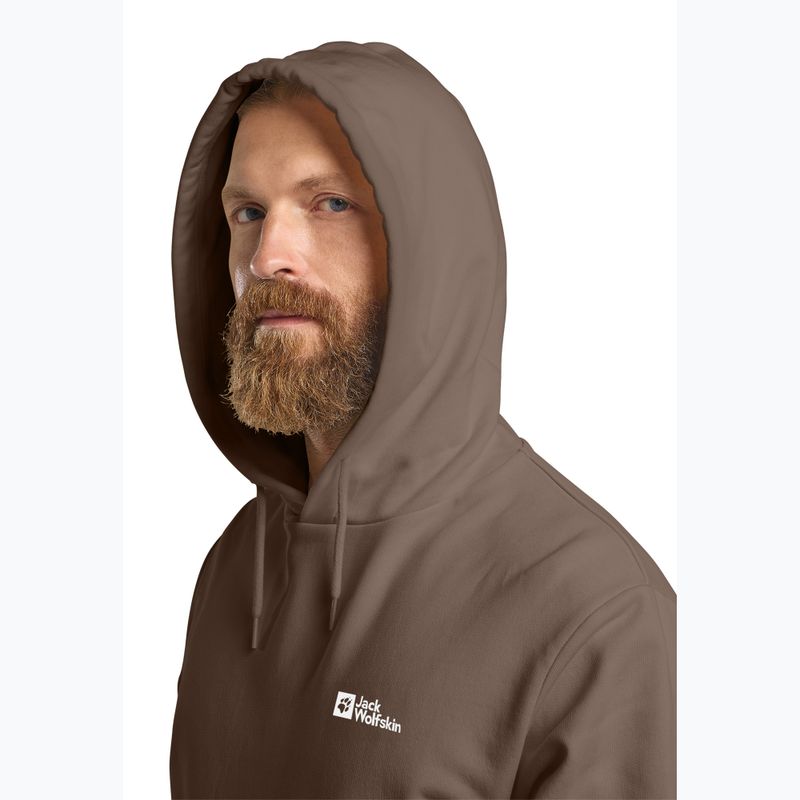 Vyriškas džemperis Jack Wolfskin Essential Hoodie cold coffee 4
