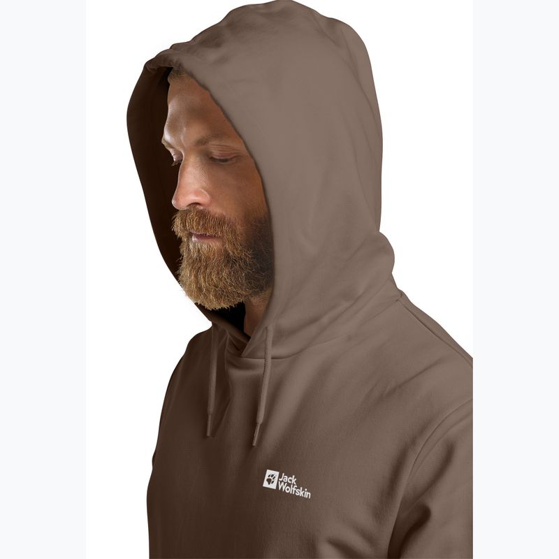 Vyriškas džemperis Jack Wolfskin Essential Hoodie cold coffee 5