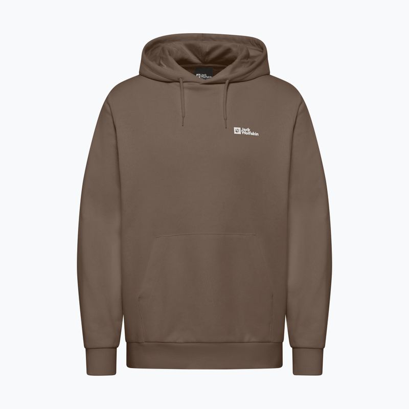 Vyriškas džemperis Jack Wolfskin Essential Hoodie cold coffee 7