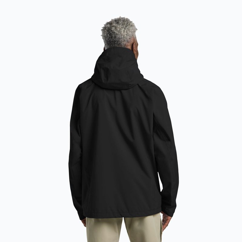 Vyriška striukė nuo lietaus Jack Wolfskin Tempest 2l black 3