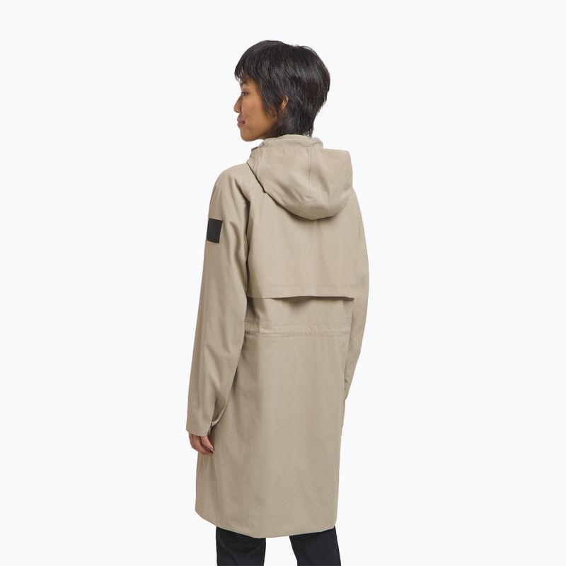 Moteriškas paltas nuo lietaus Jack Wolfskin Wellse stone 3